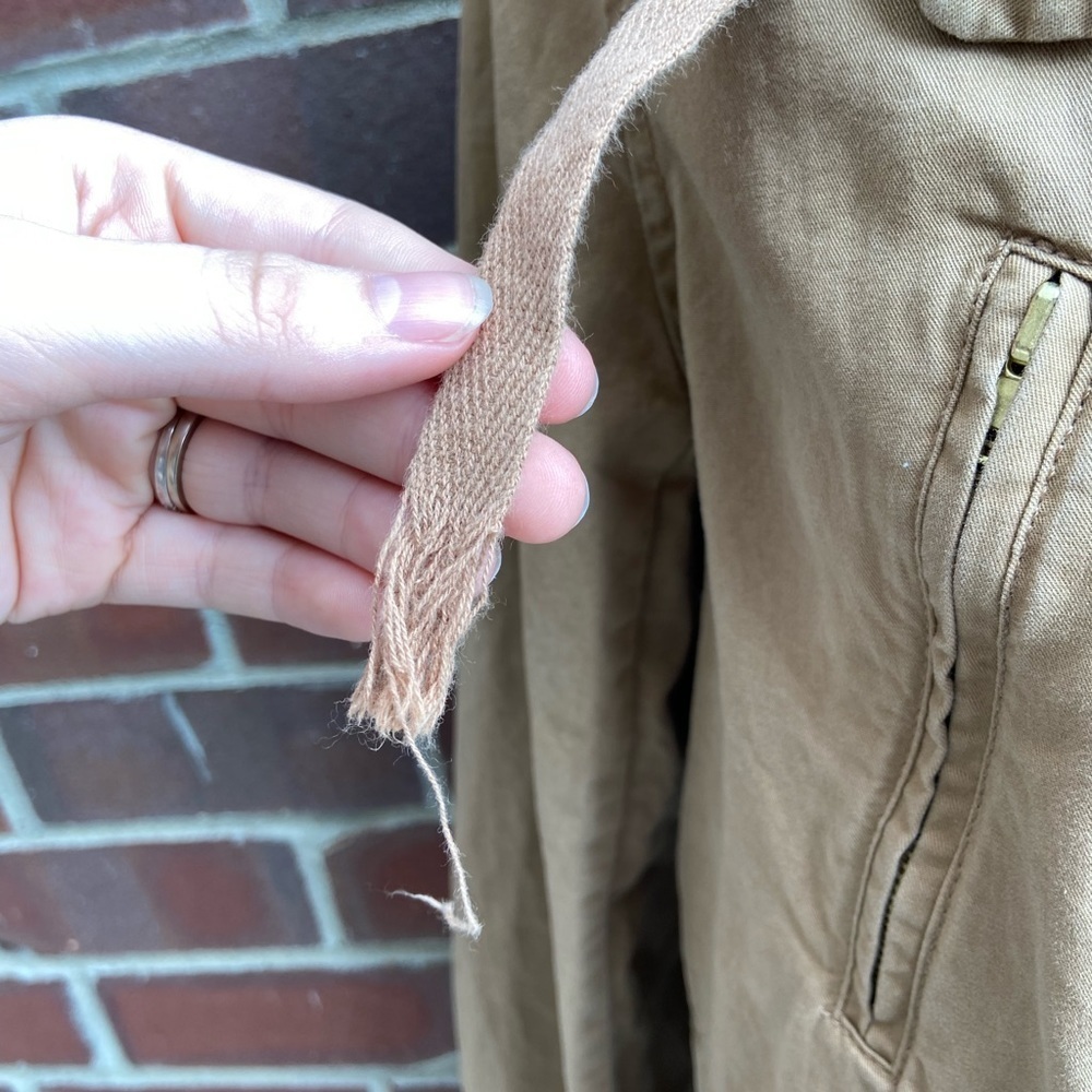 Love Tree Brown Hooded Jacket - Picture 8 of 9